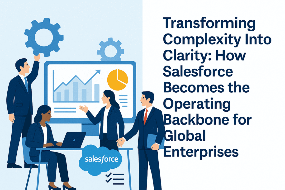 Transforming Complexity Into Clarity: How Salesforce Becomes the Operating Backbone for Global Enterprise