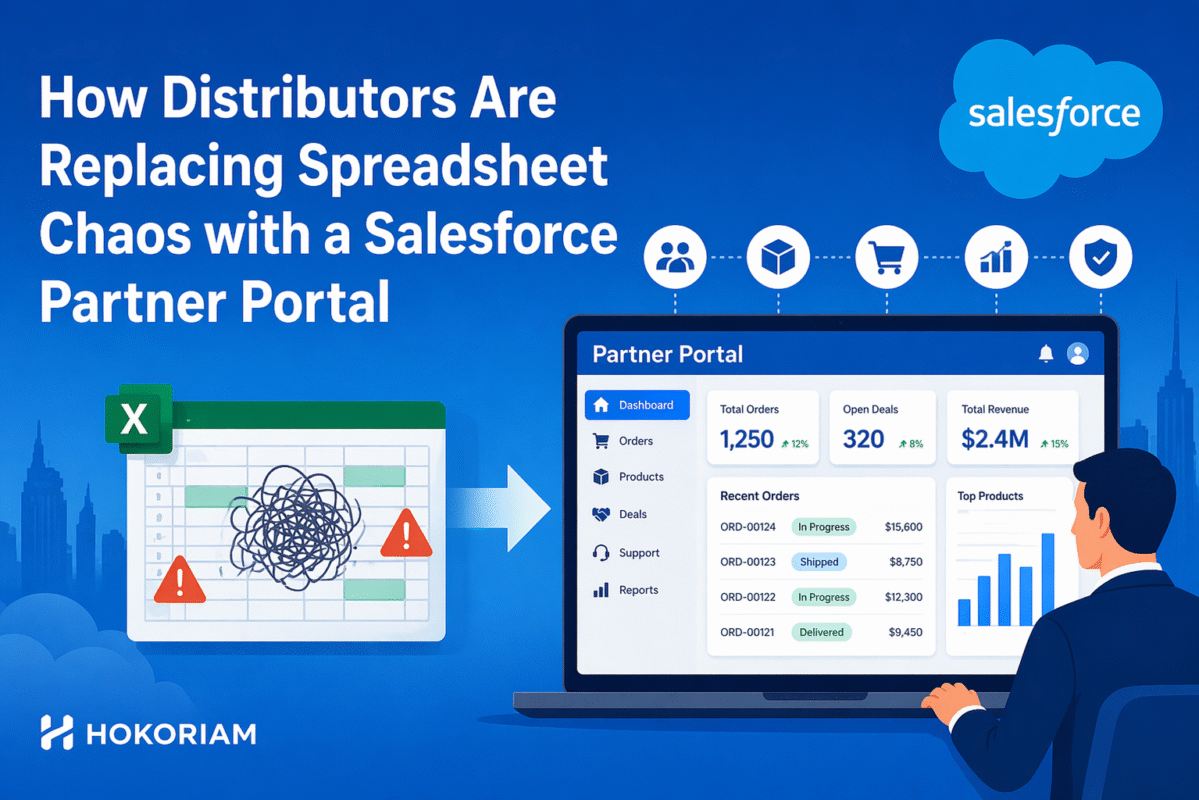How Distributors Are Replacing Spreadsheet Chaos with a Salesforce Partner Portal